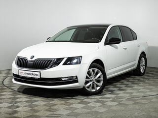 2017 Skoda Octavia III (A7) Рестайлинг, белый, 1499700 рублей, вид 1