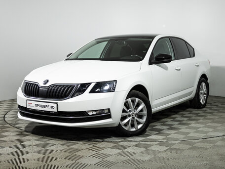 2017 Skoda Octavia III (A7) Рестайлинг, белый, 1499700 рублей, вид 1
