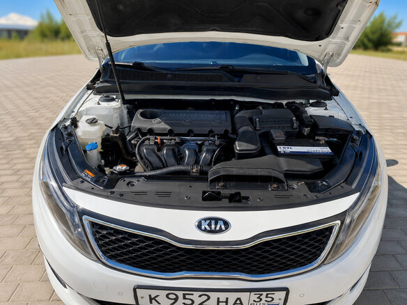 2015 Kia Optima III Рестайлинг, белый, 1350000 рублей - вид 7