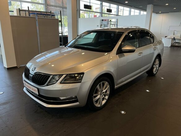 2017 Skoda Octavia III (A7) Рестайлинг, серебристый - вид 6