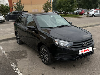 2022 Lada (ВАЗ) Granta I Рестайлинг, чёрный, 830000 рублей, вид 3