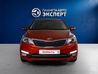 2016 Kia Rio III Рестайлинг, красный, 1140000 рублей, вид 2