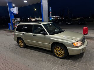 2001 Subaru Forester I Рестайлинг, золотистый, 450000 рублей, вид 4