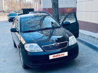 2005 Toyota Corolla IX (E120, E130) Рестайлинг, чёрный, 550000 рублей, вид 2