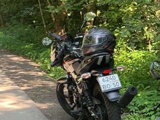2024 Bajaj Pulsar 180, чёрный, 150000 рублей, вид 2