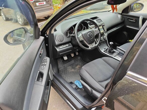2008 Mazda 6 II (GH), чёрный, 718000 рублей - вид 8