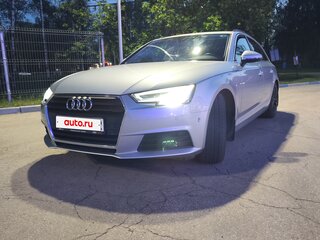 2018 Audi A4 ultra V (B9), серебристый, 2050000 рублей, вид 2