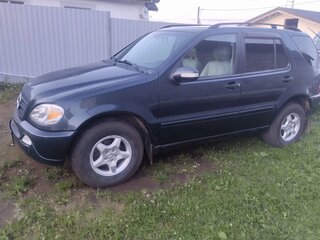 2001 Mercedes-Benz M-Класс 320 I (W163) Рестайлинг, чёрный, 700000 рублей, вид 1