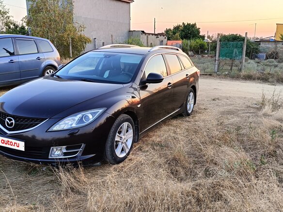 2008 Mazda 6 II (GH), пурпурный, 790000 рублей