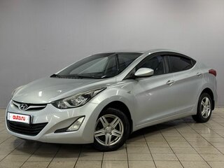 2013 Hyundai Elantra V (MD) Рестайлинг, серебристый, 690000 рублей, вид 1