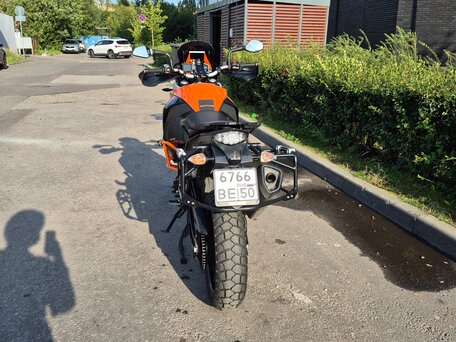 2015 KTM 1050 Adventure, оранжевый, 650000 рублей, вид 4