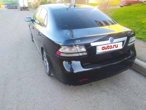 2008 Saab 9-3 II Рестайлинг, чёрный, 360000 рублей - вид 5