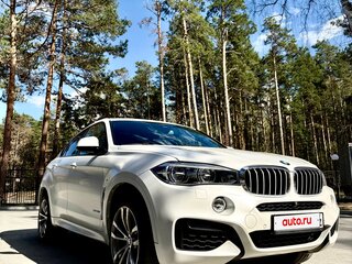 2019 BMW X6 40d II (F16), белый, 6555000 рублей, вид 1