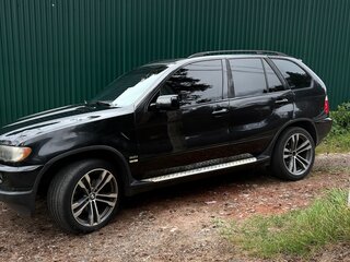 2000 BMW X5 4.4i I (E53), чёрный, 610000 рублей, вид 5