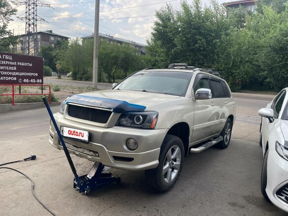 2001 Toyota Highlander I (XU20), золотистый, 1050000 рублей - вид 8
