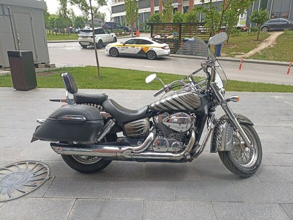 2005 Honda Shadow 750, серый, 385000 рублей - вид 1