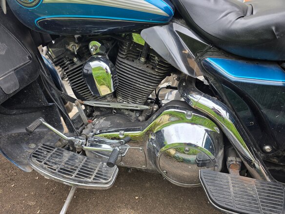 1993 Harley-Davidson Electra Glide, синий, 530000 рублей - вид 2