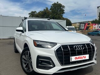 2020 Audi Q5 45 TFSI II (FY) Рестайлинг, белый, 3870000 рублей, вид 3