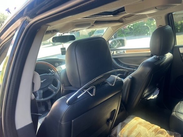 2004 Chrysler Pacifica CS, чёрный, 420000 рублей - вид 12