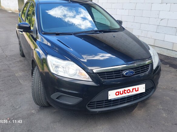 2010 Ford Focus II Рестайлинг, чёрный, 485000 рублей - вид 2