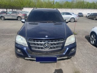 2010 Mercedes-Benz M-Класс 350 II (W164) Рестайлинг, синий, 980000 рублей, вид 2