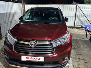 2014 Toyota Highlander III (XU50), красный, 2850000 рублей, вид 3