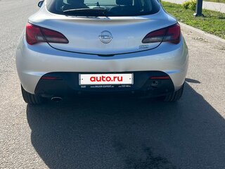 2012 Opel Astra GTC J Рестайлинг, серебристый, 750000 рублей, вид 4