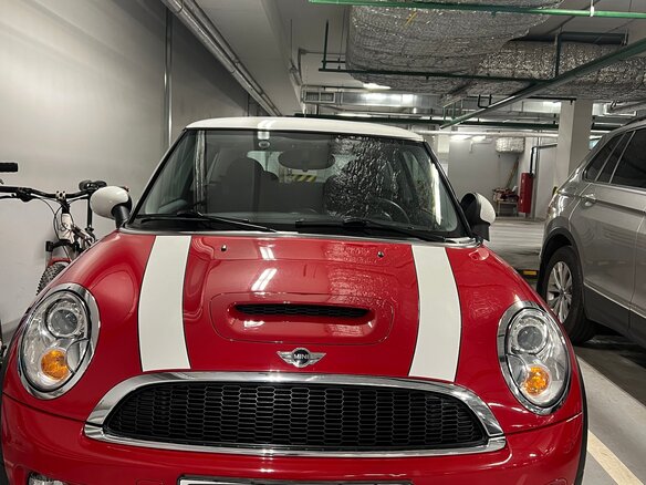 2008 Mini Hatch Cooper S II (R56), красный, 2100000 рублей