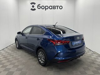 2022 Hyundai Solaris II Рестайлинг, синий, 1790000 рублей, вид 5