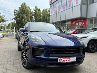 2021 Porsche Macan I Рестайлинг 2, синий, 5600000 рублей, вид 5