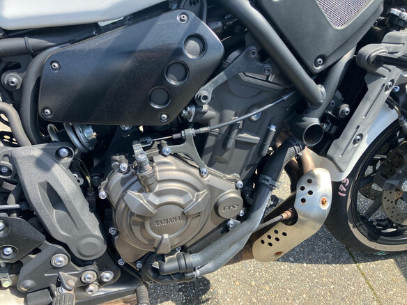 2022 Yamaha XSR700, белый, 610000 рублей - вид 6
