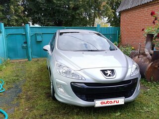 2009 Peugeot 308 I, серебристый, 600000 рублей, вид 1