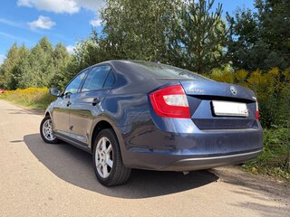 2017 Skoda Rapid I, синий, 1200000 рублей, вид 4
