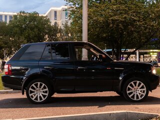 2007 Land Rover Range Rover Sport Supercharged I, синий, 800000 рублей, вид 4