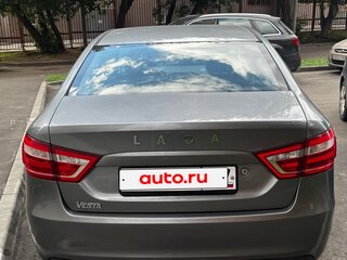 2016 Lada (ВАЗ) Vesta I, серый, 619000 рублей, вид 2