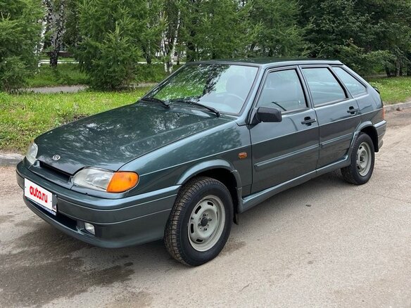 2011 Lada (ВАЗ) 2114, зелёный - вид 1