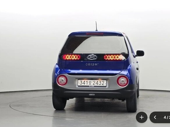2022 Hyundai Casper I, синий - вид 3