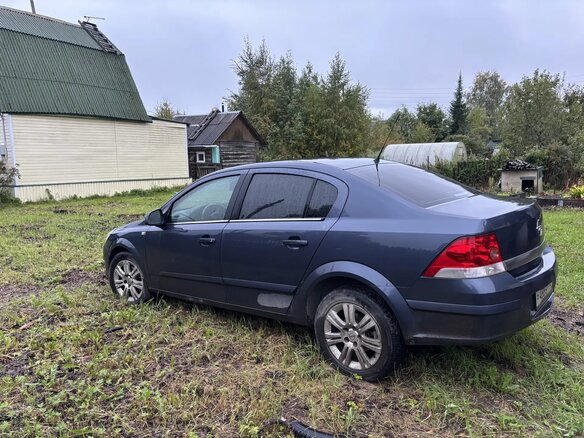 2009 Opel Astra H Рестайлинг, синий, 400000 рублей - вид 2