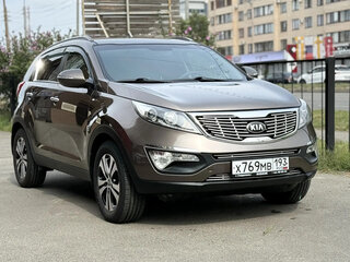 2013 Kia Sportage III, коричневый, 1250000 рублей, вид 1