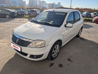 2012 Renault Logan I Рестайлинг, белый, 599000 рублей, вид 4