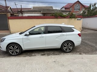 2021 Lada (ВАЗ) Vesta SW I, белый, 840000 рублей, вид 4