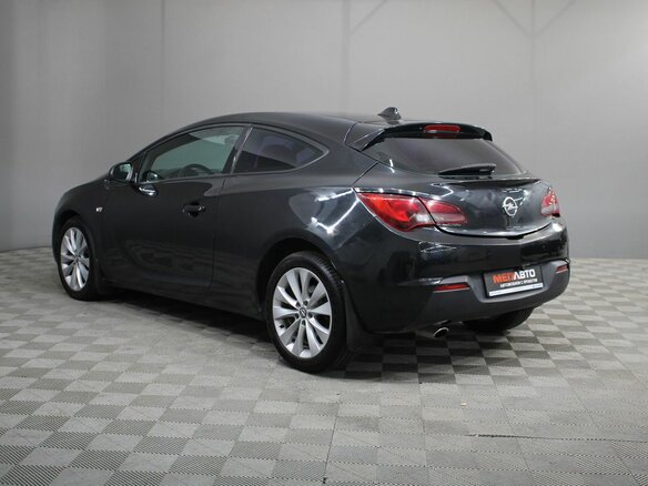 2012 Opel Astra GTC J Рестайлинг, чёрный, 599000 рублей - вид 6