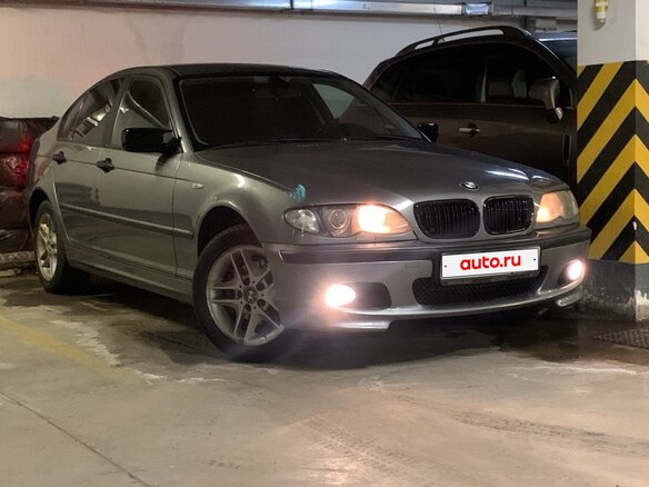 2004 BMW 3 серии 318i IV (E46) Рестайлинг, серый, 1000000 рублей - вид 2