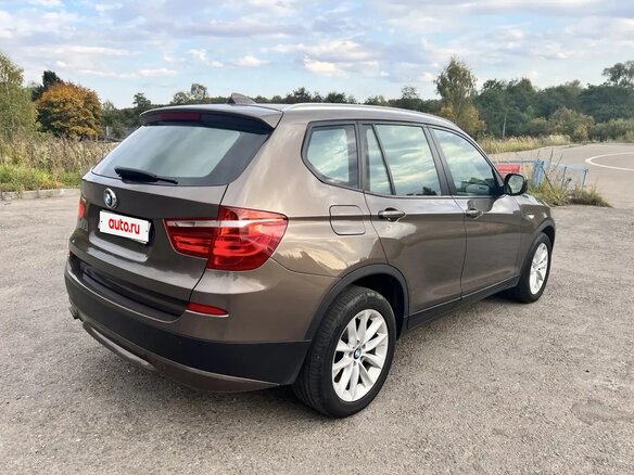 2014 BMW X3 20d xDrive II (F25), коричневый - вид 6