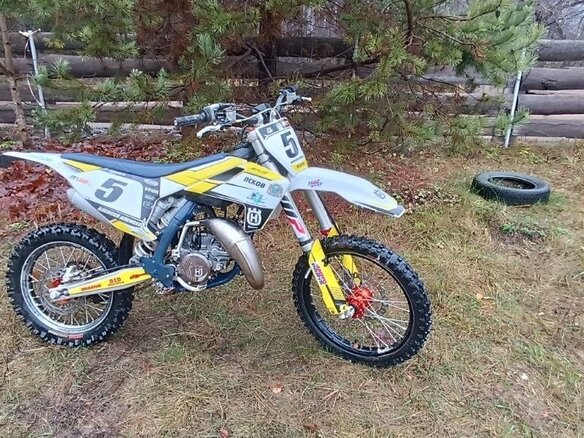 2022 Husqvarna TC 85, белый, 400000 рублей - вид 2