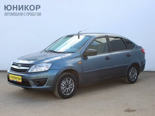 2014 Lada (ВАЗ) Granta I, синий, 289000 рублей, вид 1