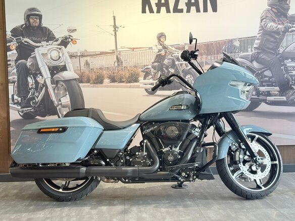 2024 Harley-Davidson Road Glide, голубой, 3600000 рублей - вид 15