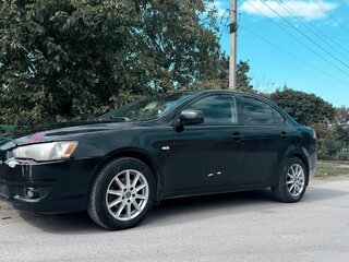 2008 Mitsubishi Lancer X, чёрный, 570000 рублей, вид 1