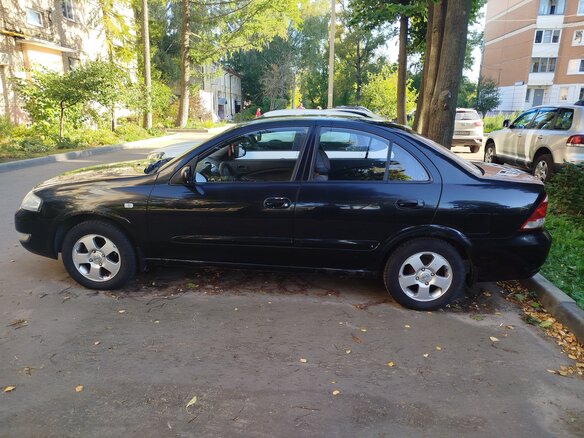 2007 Nissan Almera Classic I, чёрный, 450000 рублей - вид 2