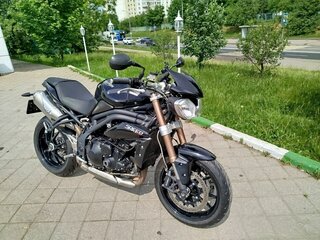 2011 Triumph Speed Triple, чёрный, 560000 рублей, вид 1